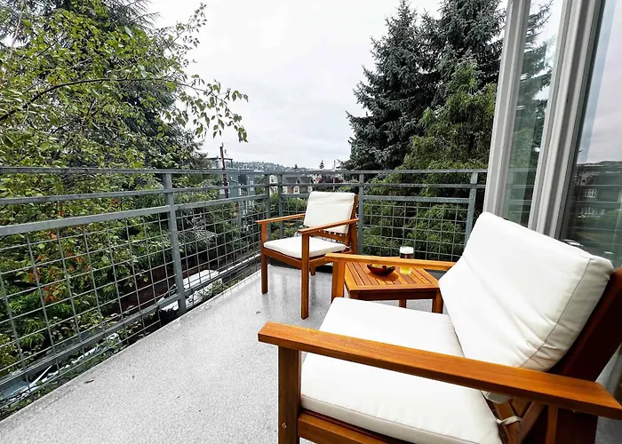 Central 3-Story With Private Balcony